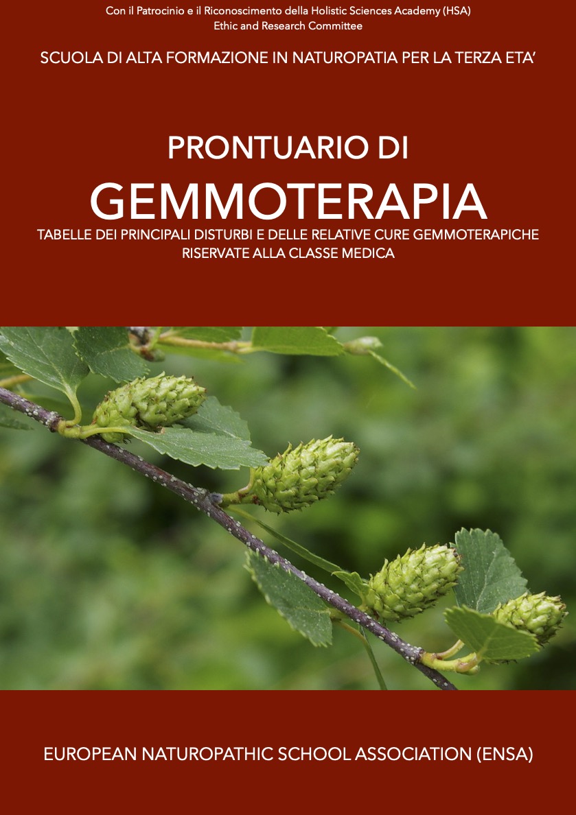 Prontuario di gemmoterapia