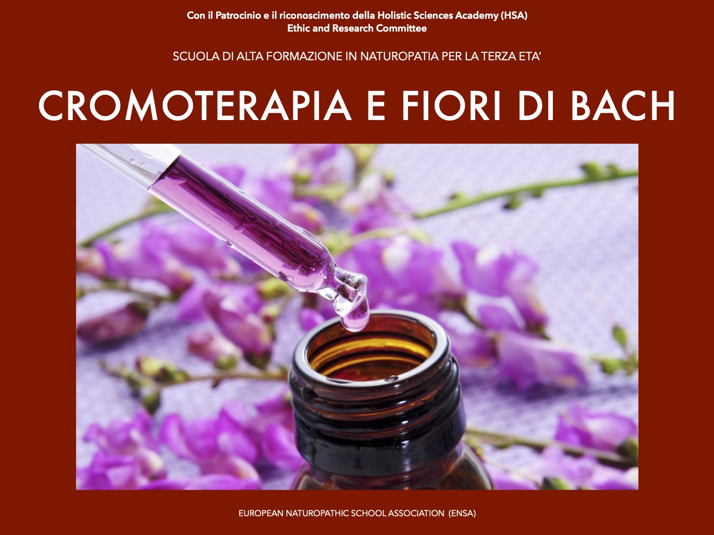 Cromoterapia e fiori di Bach